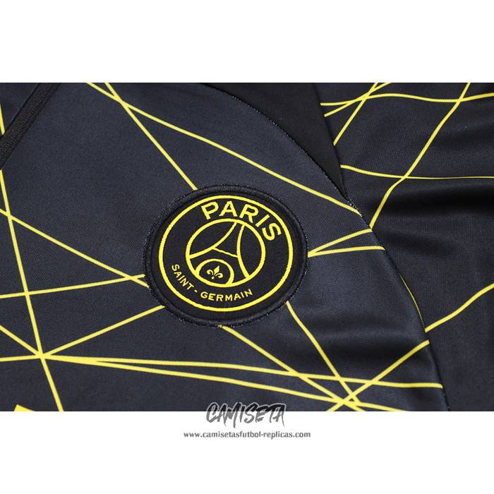 Chandal de Sudadera del Paris Saint-Germain Jordan 2023-2024 Nino Negro